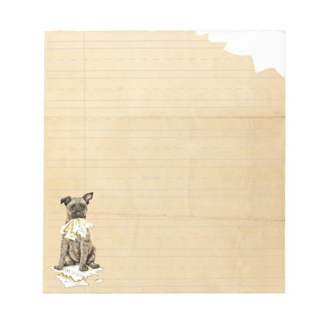 My Dutch Shepherd Ate My Homework Notepad (Front)