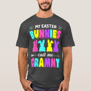 My Easter Bunnies Call Me Grammy Easter Day Matchi T-Shirt