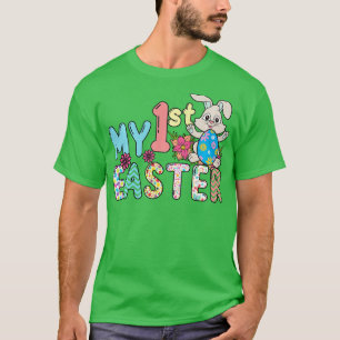 My Easter Bunny Face Pink My First Easter Day Cute T-Shirt