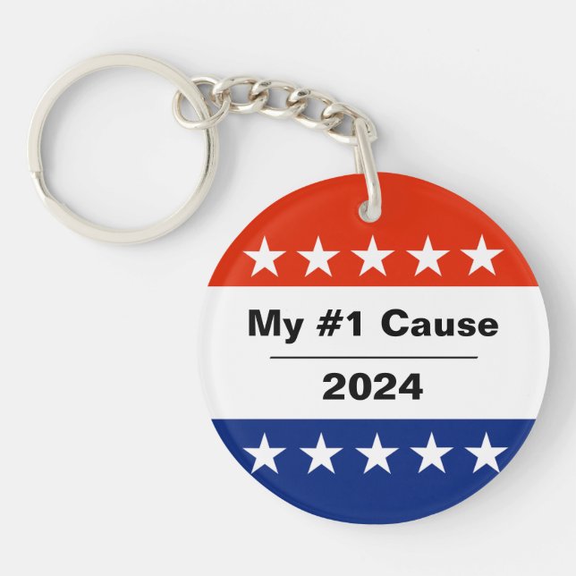 My Election Issue 2024 Key Ring (Front)