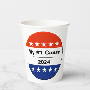 My Election Issue 2024 Paper Cups