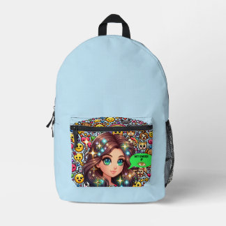 My Emojis and I Print Cut Sew Bag
