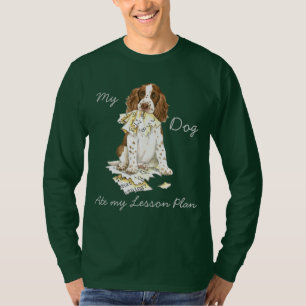 My English Springer Spaniel Ate My Lesson Plan T-Shirt