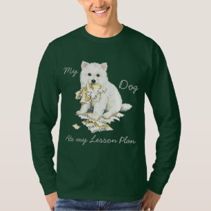 My Eskie Ate My Lesson Plan T-Shirt