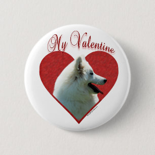My Eskie Valentine 6 Cm Round Badge