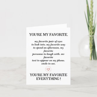  My Everything: A Heartfelt Card for All Occasions