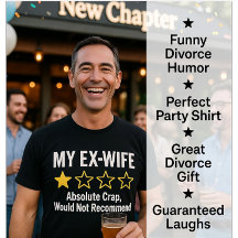 My Ex Wife 1 Star Review Funny Divorce Humour