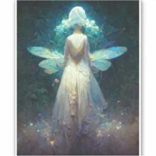 My Fairy Wings Fantasy Art Sticker