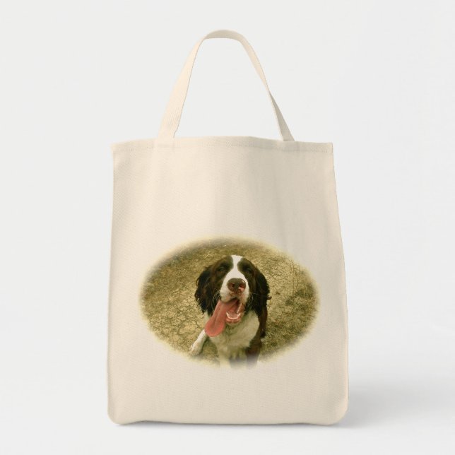 My Faithful Spaniel Tote Bag (Front)
