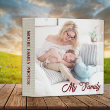 My Family Keepsake Photo Album