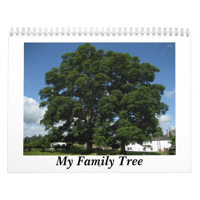 My family Tree Calendar (Cover)