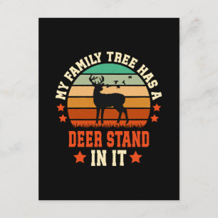 My Family Tree Has A Deer Stand In It Enclosure Card