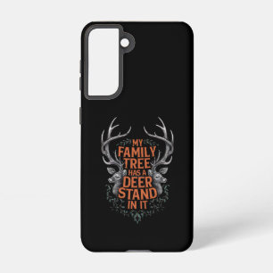 My Family Tree Has A Deer Stand In It Hunting Samsung Galaxy Case
