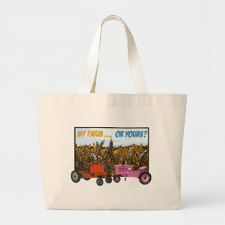 "MY FARM OR YOURS?" LARGE TOTE BAG