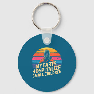 My Farts Hostalize Small Children Hilarious Puns Key Ring