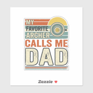 My Favorite Archer Calls Me Dad Vintage Design_1