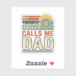 My Favorite Archer Calls Me Dad Vintage Design_1