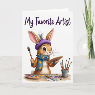 My Favorite Artist Card