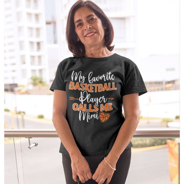 My Favorite Basket ball Player Call Me Mimi T-Shirt (Creator Uploaded)