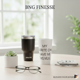 My Favorite Child Gave Me This Minimalist Funny Latte Mug