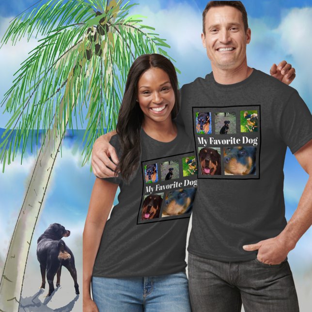 My Favorite Dogs Create Your Own 6-place  T-Shirt (Creator Uploaded)