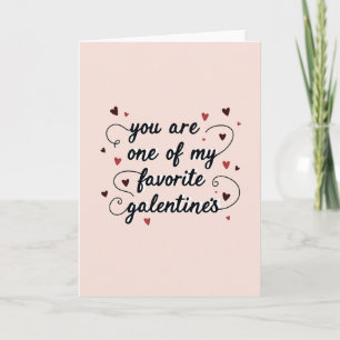 My Favorite Galentines Day Card