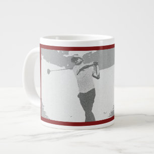 My Favorite Golf Coach Large Coffee Mug