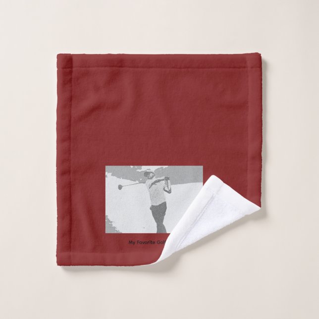 My Favorite Golf Coach Wash Cloth (Wash Cloth)