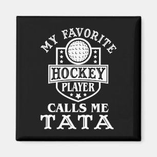 My Favorite Hockey Player Calls Me S Breast Outfit Magnet