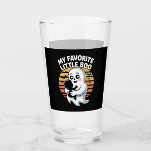 My Favorite Little Boo Halloween T-shirt Glass