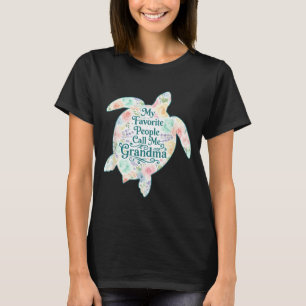 My Favorite People Call Me Grandma Funny Mothers D T-Shirt