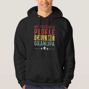 My Favorite People Call Me Grandpa Awesome Grandfa Hoodie