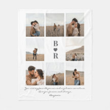 My Favorite Person Modern Script 8 Photo Monogram