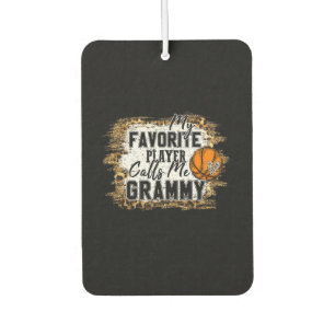 My Favorite Player Calls Me Grammy Basketball Xmas Car Air Freshener