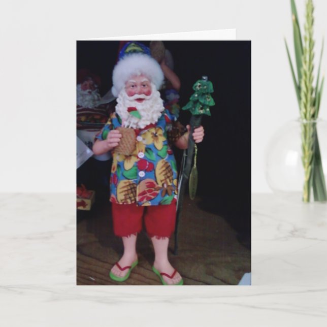 ***MY FAVORITE SANTA*** & BEST FRIEND CHRISTMAS HOLIDAY CARD (Front)
