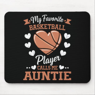 My Favorite Sketll Player Calls Me Auntie Mouse Pad