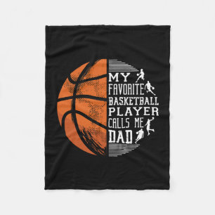 My Favorite Sketll Player Calls Me Dad Sketll Dad Fleece Blanket