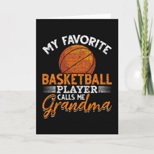 My Favorite Sketll Player Calls Me Grandma Sketll  Card