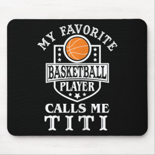 My Favorite Sketll Player Calls Me Titi Sketll Tit Mouse Pad