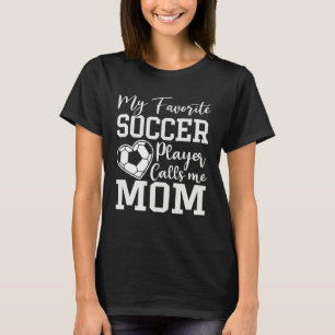 My Favorite Soccer Player Calls Me Grandma Family T-Shirt