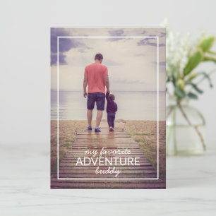 My Favourite Adventure Buddy Father's Day 