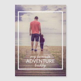 My Favourite Adventure Buddy Photo Father's Day
