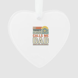 My Favourite Archer Calls Me Dad Vintage Design_1 Ornament