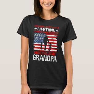My Favourite Baseball Player Calls Me Grandpa Fath T-Shirt