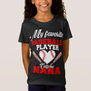 My Favourite Baseball Player Calls Me Nana Women G T-Shirt