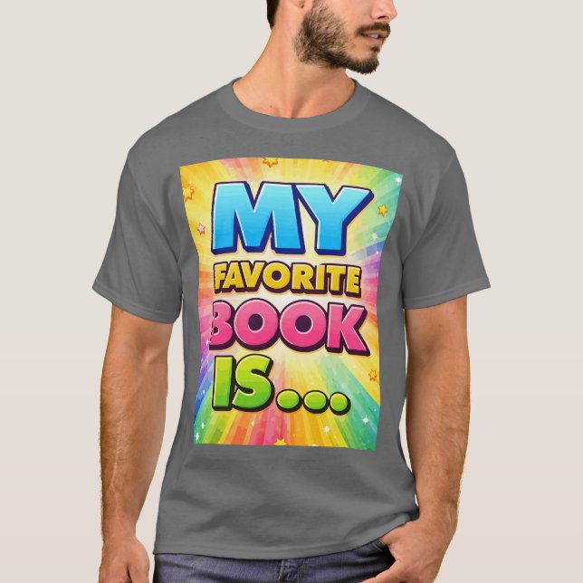 My Favourite Book Is T-Shirt (Front)