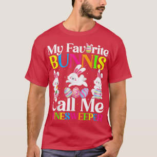 My Favourite Bunny Call Me Minesweeper Easter T-Shirt