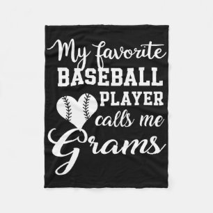 My Favourite Bysebyll Player Calls Me Grams  Fleece Blanket