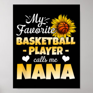 My Favourite Bysketbyll Player Calls Me Nana 1 Poster