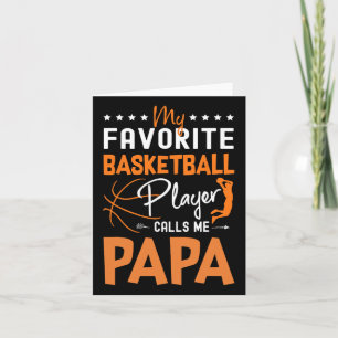 My Favourite Bysketbyll Player Calls Me Papa Gift Card
